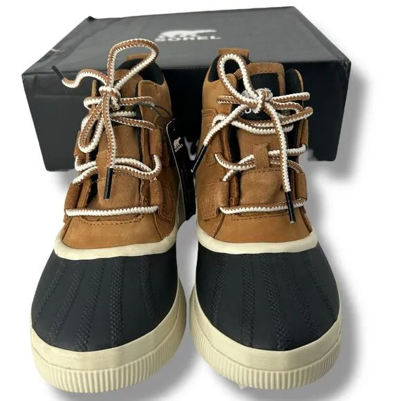 NEW Sorel Out N About IV Classic Booties Size 6.5 Brown Waterproof Boots NWT