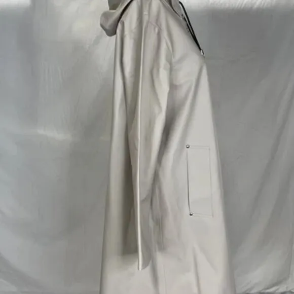 NEW STUTTERHEIM Women's Raincoat Mosebacke Lightweight Size M Light Sand