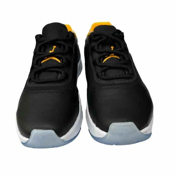 🤩NEW Sz 6.5Y Big Kids Shoes Air Jordan 11 CMFT Low (GS) Black Yellow CZ0907-071