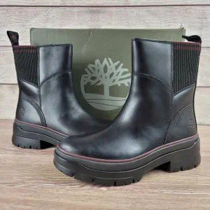 NEW Timberland Malynn Chelsea Chunky Boots‎ Women's Size 7 Waterproof Biker Moto