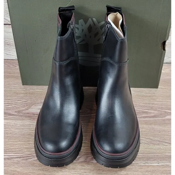 NEW Timberland Malynn Chelsea Chunky Boots‎ Women's Size 7 Waterproof Biker Moto