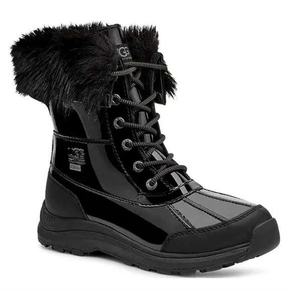 NEW! UGG ADIRONDACK III‎ PATENT LEATHER
