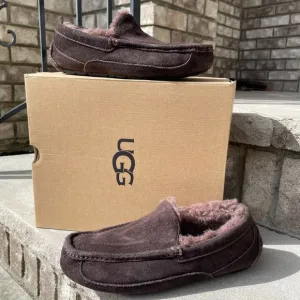 NEW UGG ASCOT SLIPPERS 8 Men's Loafer Slipper