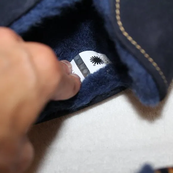 NEW UGG ASCOT Suede Shearling‎ Slippers
