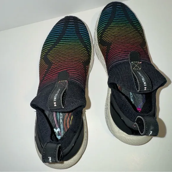 NEW UNDER ARMOUR HOVR Phantom 2 IntelliKnit Slip Pride Shoes Size US M 4.5 / W 6