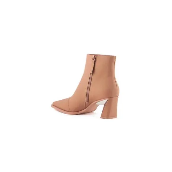 NEW UNITED NUDE women's poly mid bootie in italian clay