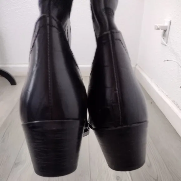 NEW VINTAGE FOUNDRY CO. TRUDY Mid Calf Western Boots Size 11