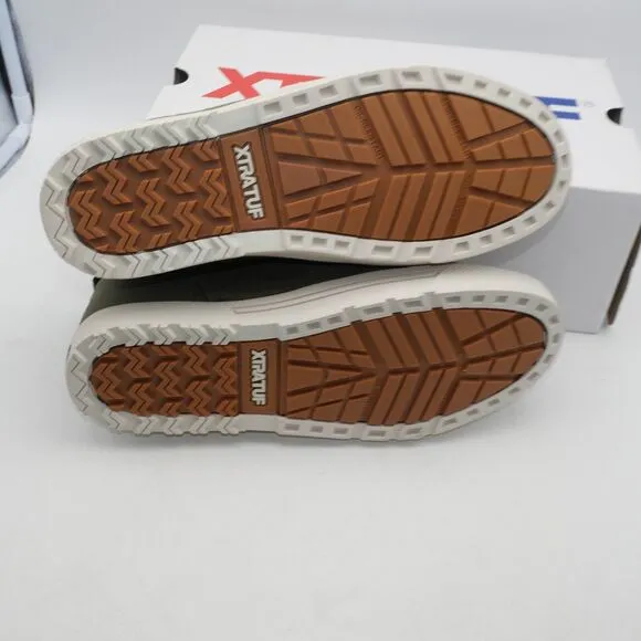 NEW Xtratuff Men's 8.5 Topwater Slip On Deck Shoes Green Slip Resistant