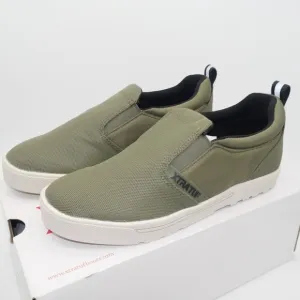 NEW Xtratuff Men's 8.5 Topwater Slip On Deck Shoes Green Slip Resistant