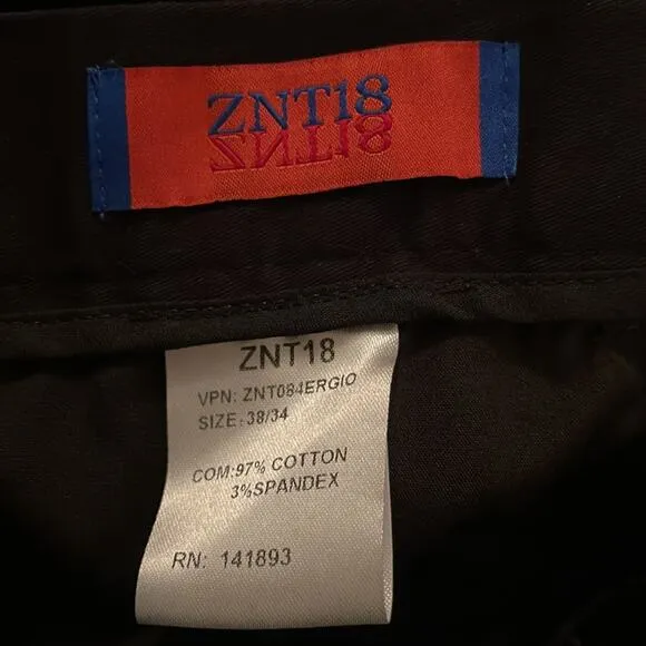 New ~  ZNT18 L'HOMME  ~  Active Stretch Slim fit~ 38/34