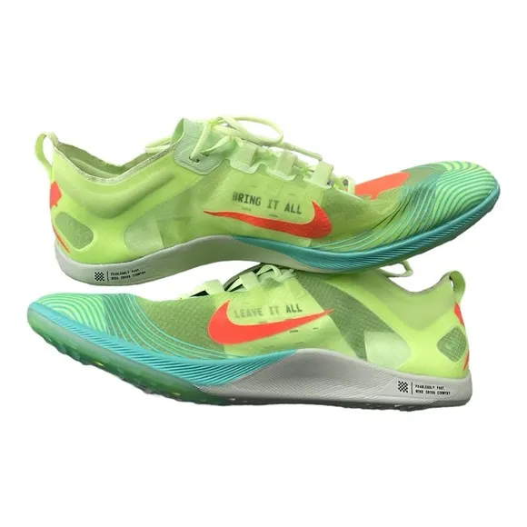 NIB Nike Zoom Victory XC 5 Barely Volt/Hyper Orange cross country running shoes