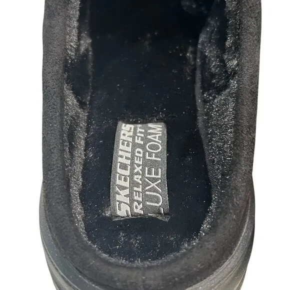 NIB Skechers Murette Garvanza Slippers Men's 12 Relaxed Fit Luxe Foam Slip On