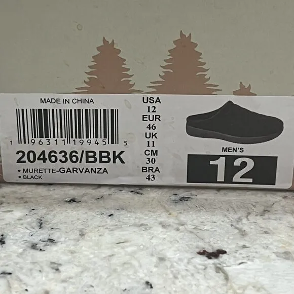 NIB Skechers Murette Garvanza Slippers Men's 12 Relaxed Fit Luxe Foam Slip On