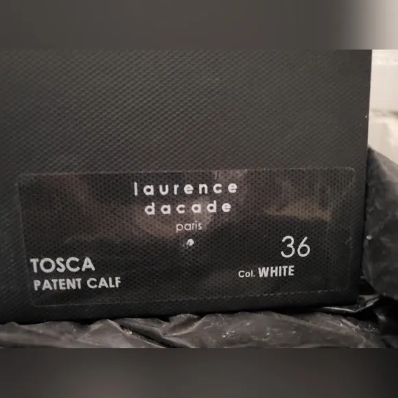 NIB sz 36 and 37 $780 Laurence Dacade patent Tosca shoes