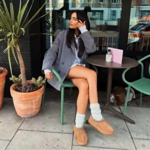 NIB UGG Tasman Slipper Chestnut Women's Size 5