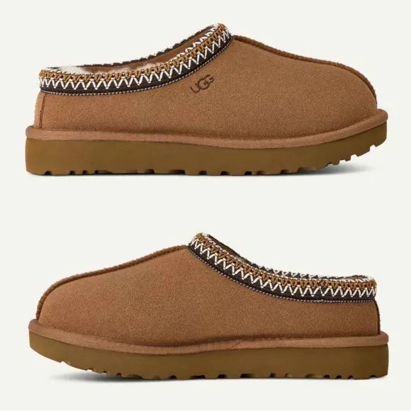 NIB UGG Tasman Slipper Chestnut Women's Size 5