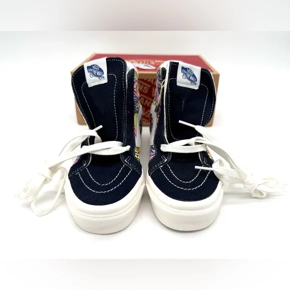 NIB Vans Anaheim Factory Veggies Print SK8-Hi 38 DX Skate Shoes Sneakers M4.5 W6