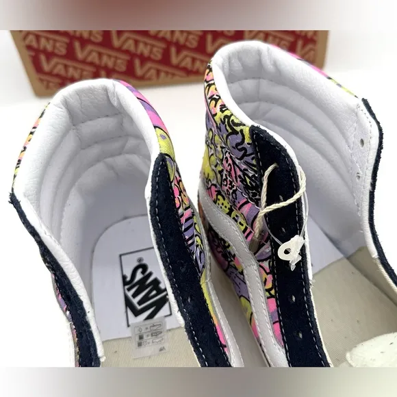 NIB Vans Anaheim Factory Veggies Print SK8-Hi 38 DX Skate Shoes Sneakers M4.5 W6