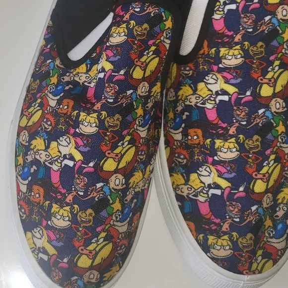 Nickelodeon classic Rugrat characters slip  shoes by viacom  Men's sz-10
