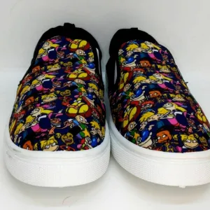 Nickelodeon classic Rugrat characters slip  shoes by viacom  Men's sz-10