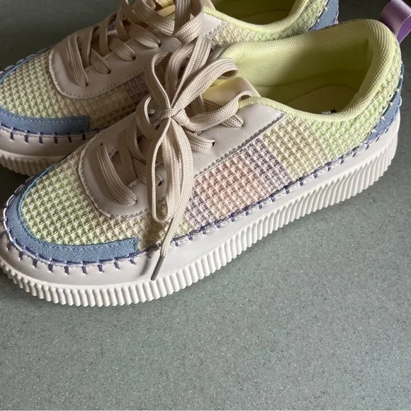 Nicole miller brita multi color shoes size 10 NWOB