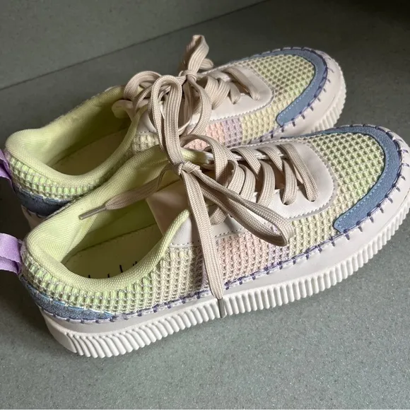 Nicole miller brita multi color shoes size 10 NWOB