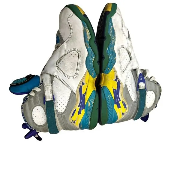 NIKE 2007 Air Jordan VIII 311 Retro 8.5 Women Basketball Shoes 316836-161 Men 10