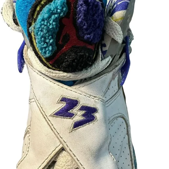 NIKE 2007 Air Jordan VIII 311 Retro 8.5 Women Basketball Shoes 316836-161 Men 10