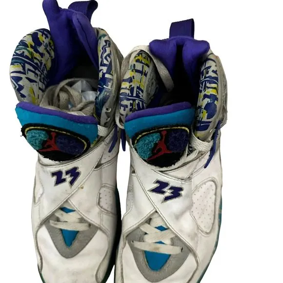 NIKE 2007 Air Jordan VIII 311 Retro 8.5 Women Basketball Shoes 316836-161 Men 10