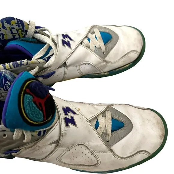 NIKE 2007 Air Jordan VIII 311 Retro 8.5 Women Basketball Shoes 316836-161 Men 10