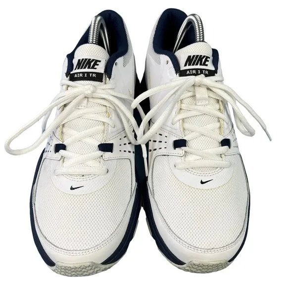 Nike Air 1 TR Cross Trainer White Shoes‎ Mens Size 8