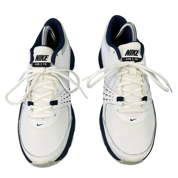 Nike Air 1 TR Cross Trainer White Shoes‎ Mens Size 8