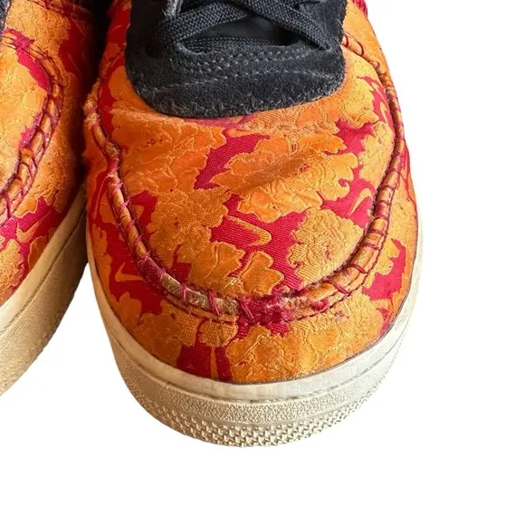 Nike Air Force 1 Chinese New Year Mens Size 13 Red Gold Athletic Shoes Sneakers