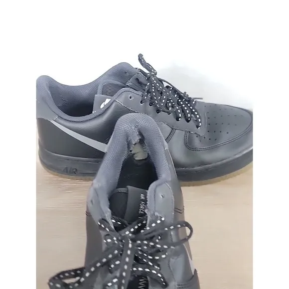 Nike Air Force 1 Low Grey Swoosh SIZE 8 Mens