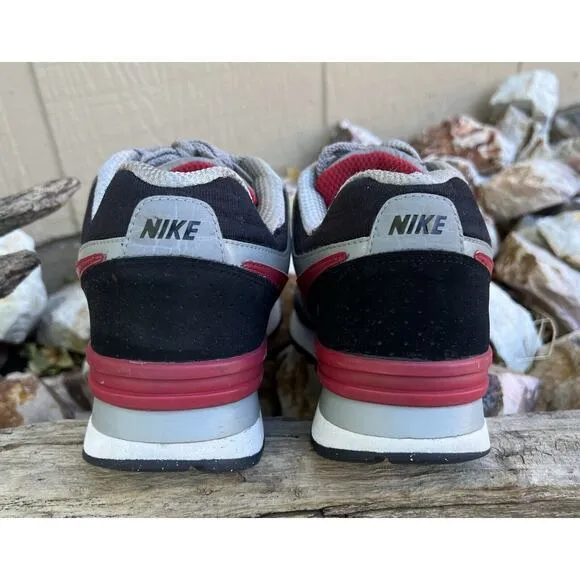 Nike Air Force Running Shoes‎ Men's Size 9 Gray Red Color way EUC