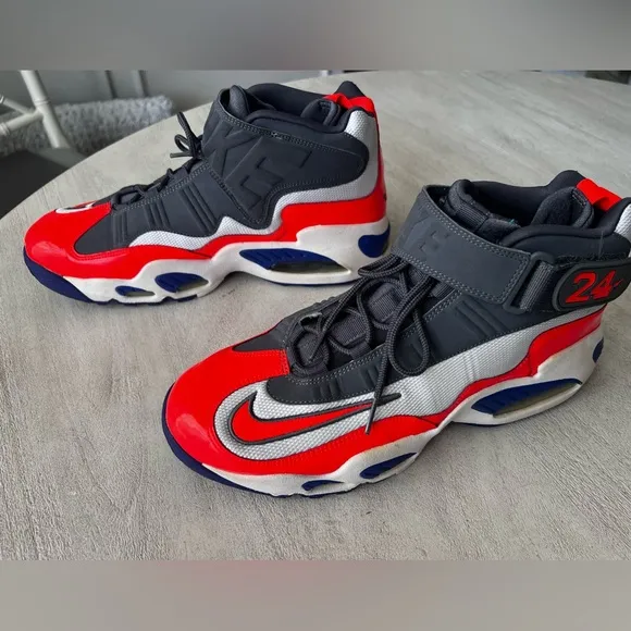 Nike Air Griffey Max 1 Total Crimson Hyper Blue - Men’s Size 11.5 Sku 354912-103