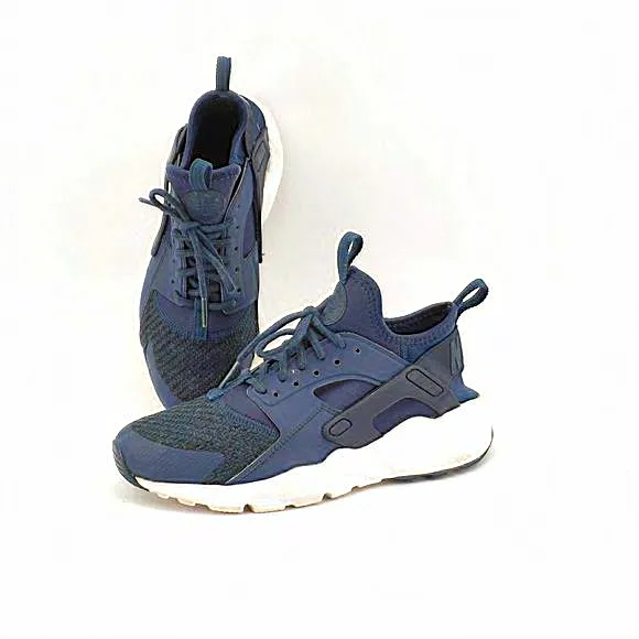 Nike‎ Air Huarache 318439-412 Navy blue mens size 10 shoes sneakers running