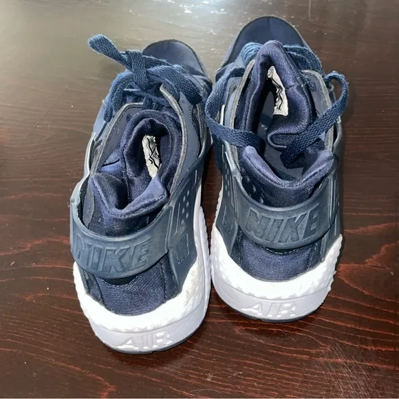Nike‎ Air Huarache 318439-412 Navy blue mens size 10 shoes sneakers running