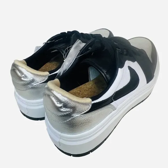 Nike Air Jordan 1 Elevate Low SE Metallic Silver Toe DQ8561-001 Wmn 12/Men 10.5