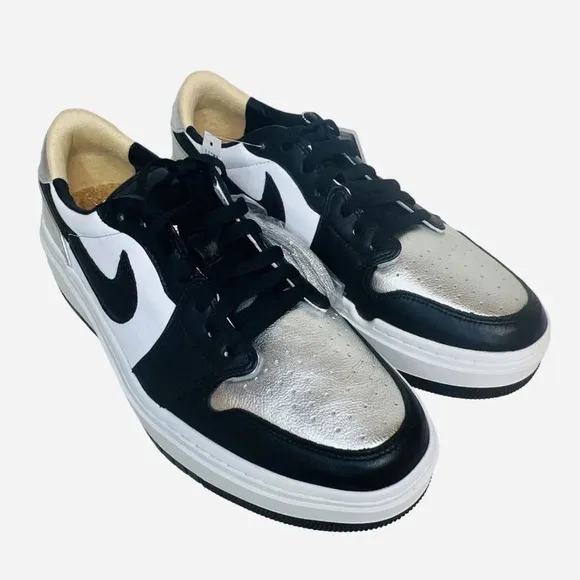 Nike Air Jordan 1 Elevate Low SE Metallic Silver Toe DQ8561-001 Wmn 12/Men 10.5