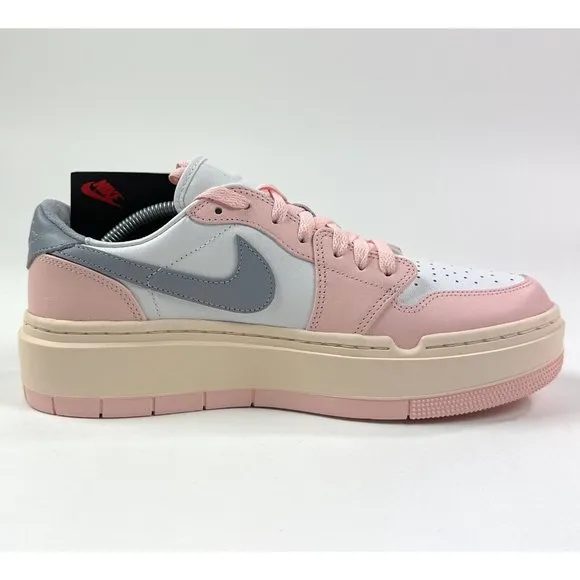 Nike Air Jordan 1 Elevate Low Womens Atmosphere Pink Shoes Sneakers DH7004-600