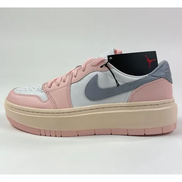 Nike Air Jordan 1 Elevate Low Womens Atmosphere Pink Shoes Sneakers DH7004-600