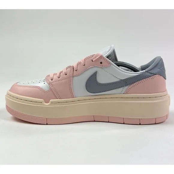 Nike Air Jordan 1 Elevate Low Womens Atmosphere Pink Shoes Sneakers DH7004-600