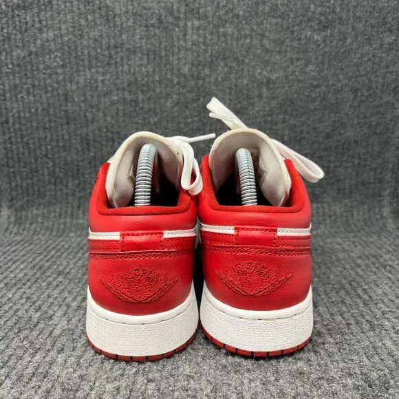 Nike Air Jordan 1 Low Gym Red White GS Shoes Women’s 8.5 (7Y) 553560-611