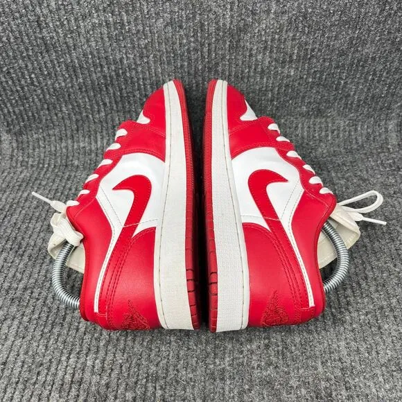 Nike Air Jordan 1 Low Gym Red White GS Shoes Women’s 8.5 (7Y) 553560-611