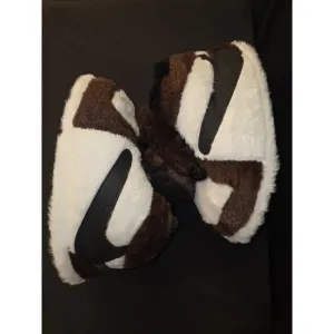 Nike Air Jordan 1 Mocha Style Comfy Unisex Plush Slippers One Size Fits Most