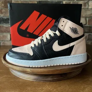 Nike Air Jordan 1 Retro High OG Crimson Tint Black Shoes Youth 6 Women 7.5
