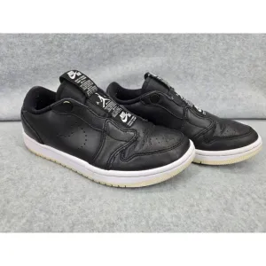 Nike Air Jordan 1 Retro Low Womens Slip On‎ Shoes Black AV3918-001 VNDS Size 6