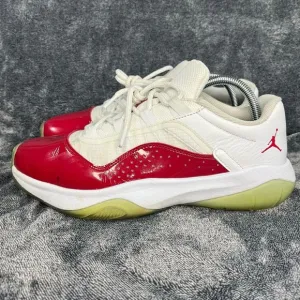 Nike Air Jordan 11 CMFT Low White Gym Red Men size 8