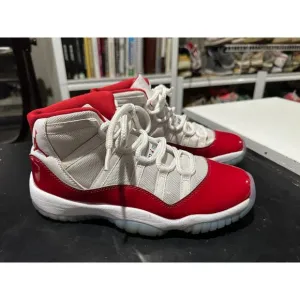 Nike Air Jordan 11 Retro High Cherry GS Size 6.5Y/W8 - 378038-116